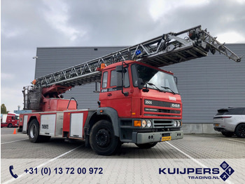DAF 2500 / Magirus Ladder 30 mtr + Korf / Ladder Truck - Arbeitsbuhne / Fire Truck - Lastbil, Kranbil: bild 1