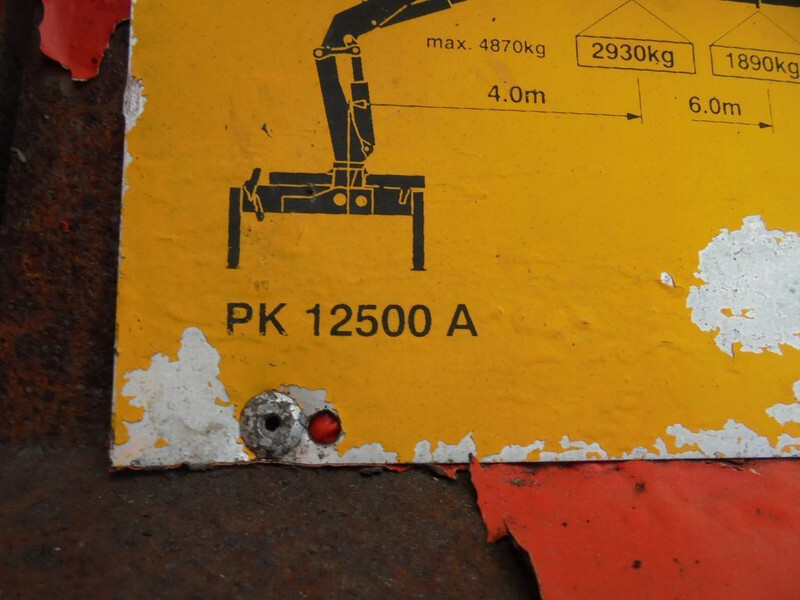 Kranbil DAF XF 95.530 + hooksystem + crane palfinger PK 12500 A 12.5 t/m+ seperated box incl: bild 7