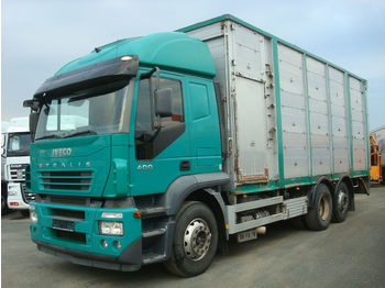 Djurtransport lastbil Iveco Stralis 400 - KÖPF 3-Stock Viehaufbau
