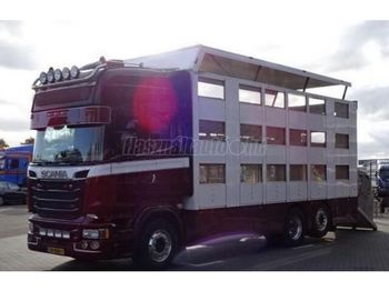 Djurtransport lastbil SCANIA R520 LB