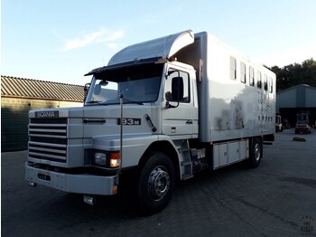 Scania 93M - djurtransport lastbil