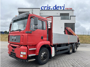 Flakbil MAN TGA 26.430 6x4H Palfinger PK 20002
