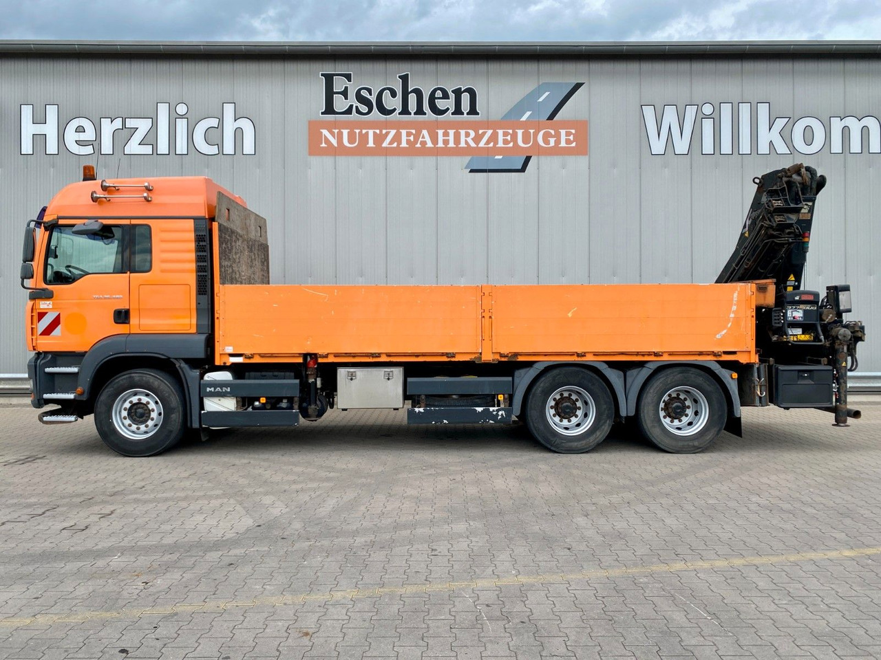 Flakbil MAN TGA 26.480 6x4 | HIAB 377 EP-4*Funk*Retarder*AHK