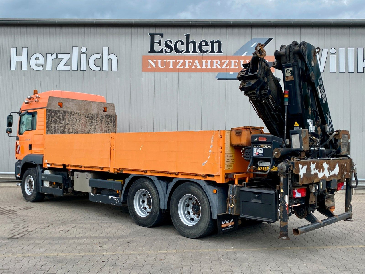 Flakbil MAN TGA 26.480 6x4 | HIAB 377 EP-4*Funk*Retarder*AHK