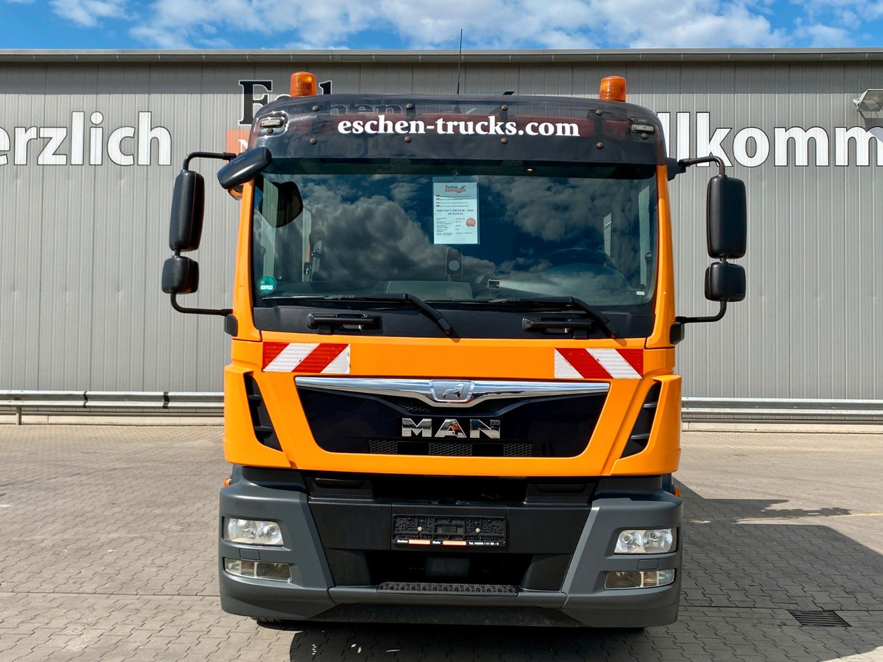 Flakbil MAN TGM 15.290 DOKA|Atlas AK 75,2*Funk*4x Sitze*Navi