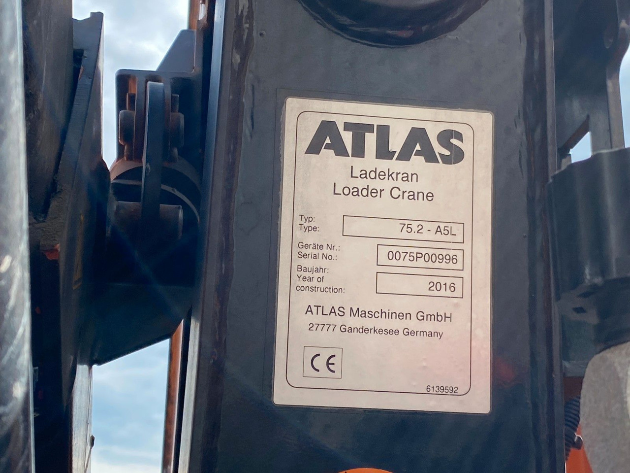 Flakbil MAN TGM 15.290 DOKA|Atlas AK 75,2*Funk*4x Sitze*Navi