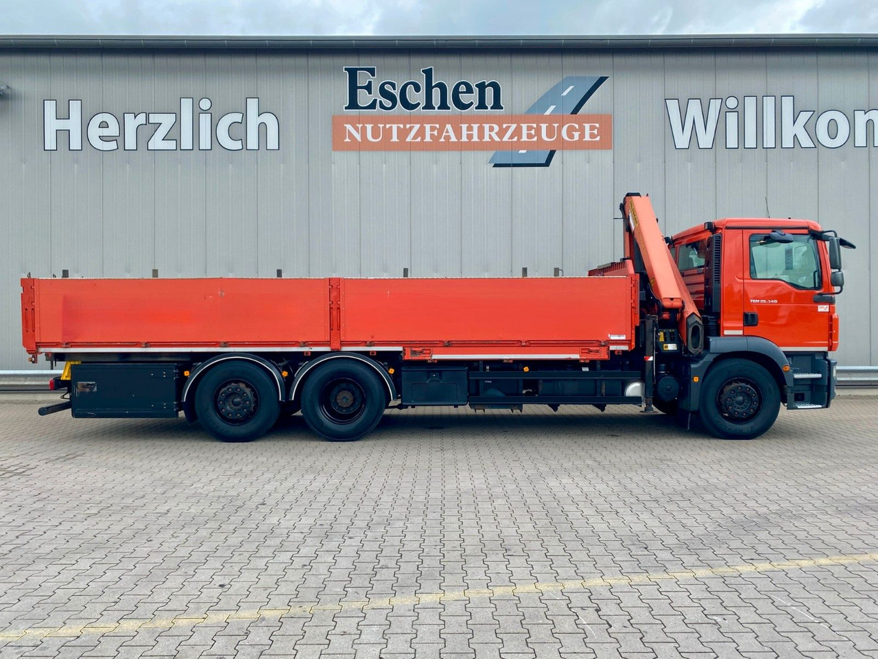 Flakbil MAN TGM 26.340 6x2-4 LL | PK14002*Funk*Klima*1.Hand