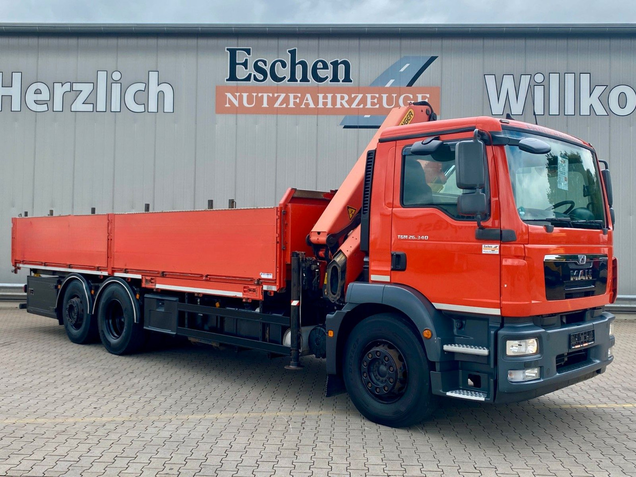 Flakbil MAN TGM 26.340 6x2-4 LL | PK14002*Funk*Klima*1.Hand