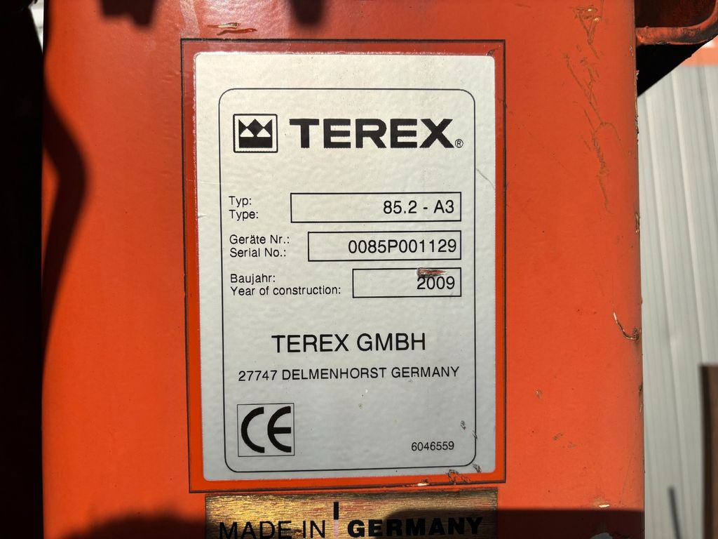 Flakbil Mercedes-Benz Actros 1832 I Terex 85.2A3*9,10m*Telligent*Klima