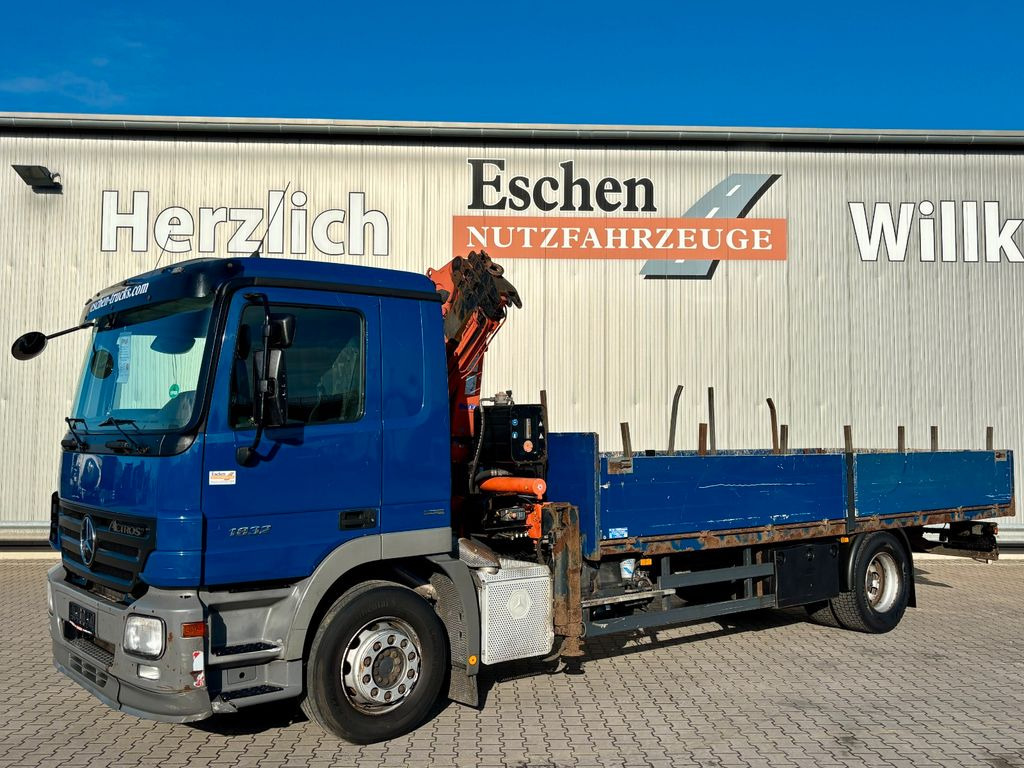 Flakbil Mercedes-Benz Actros 1832 I Terex 85.2A3*9,10m*Telligent*Klima