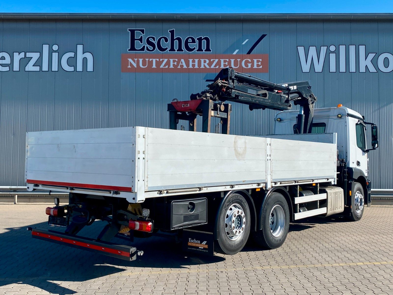 Flakbil Mercedes-Benz Antos 2533 6x2 | X-HIDUO 188/ES-3*AHK*5+6.Kreis