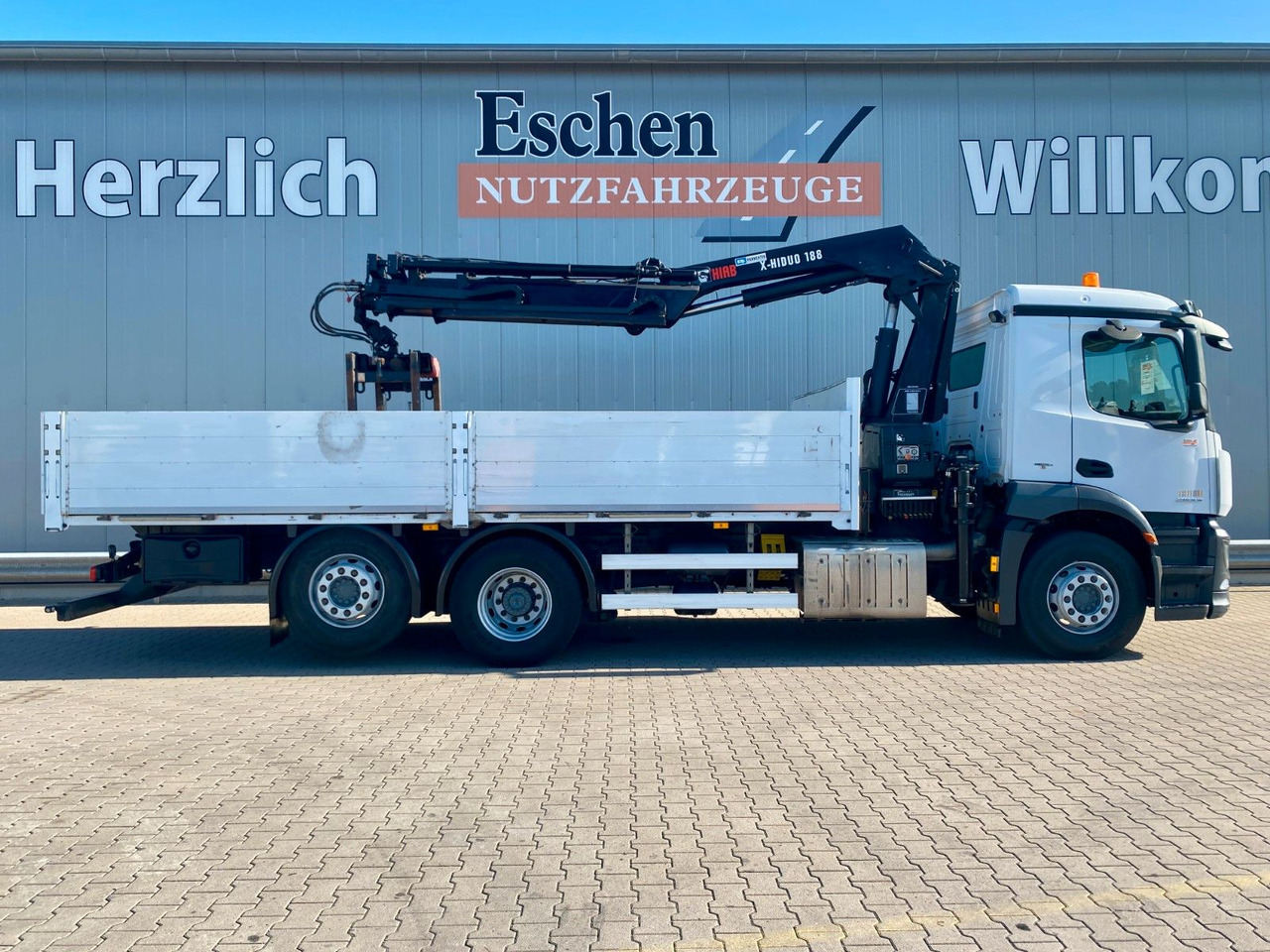 Flakbil Mercedes-Benz Antos 2533 6x2 | X-HIDUO 188/ES-3*AHK*5+6.Kreis