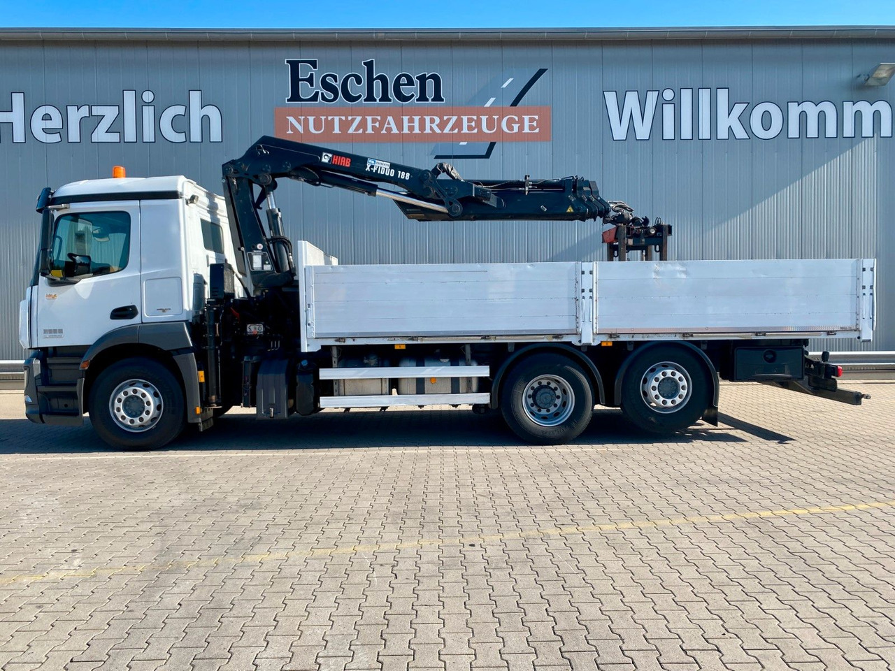 Flakbil Mercedes-Benz Antos 2533 6x2 | X-HIDUO 188/ES-3*AHK*5+6.Kreis