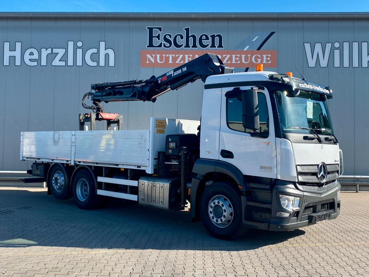 Flakbil Mercedes-Benz Antos 2533 6x2 | X-HIDUO 188/ES-3*AHK*5+6.Kreis
