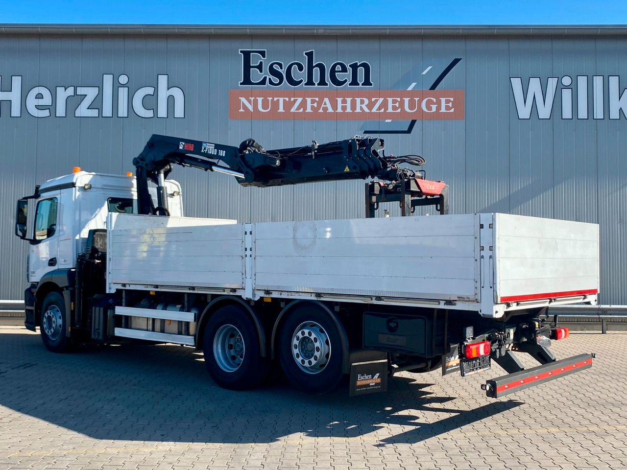 Flakbil Mercedes-Benz Antos 2533 6x2 | X-HIDUO 188/ES-3*AHK*5+6.Kreis