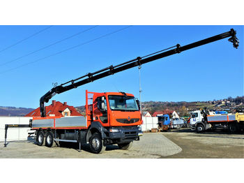 Flakbil Renault Kerax 410 DXI + HIAB BS-3HIDUO+FUNK /6x4