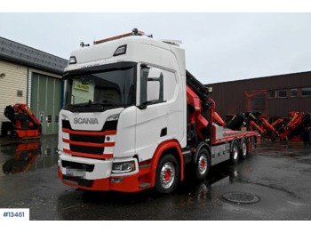 Flakbil Scania R540