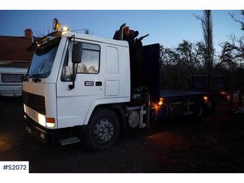 Flakbil VOLVO FL10 6x2 Crane Truck