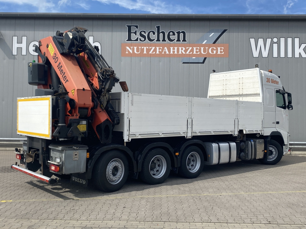 Flakbil Volvo FH 460 8x4 / Palfinger PK 53002 SHF Kran