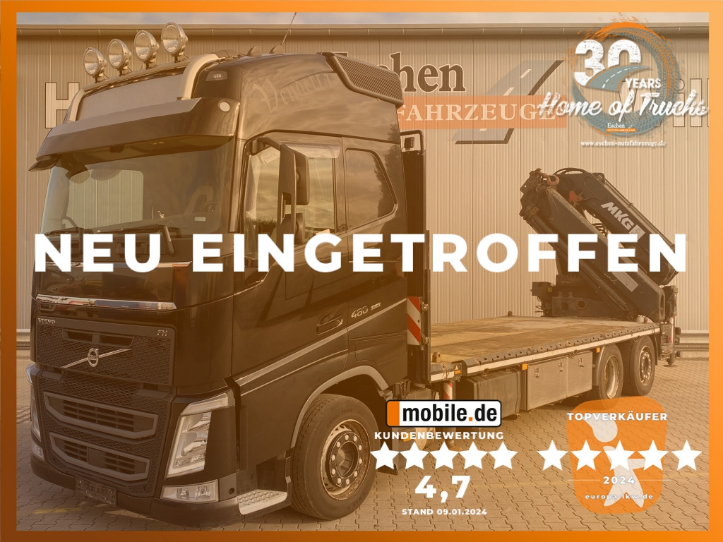 Flakbil Volvo FH 460 / MKG HLK 531 HPa6 Kran