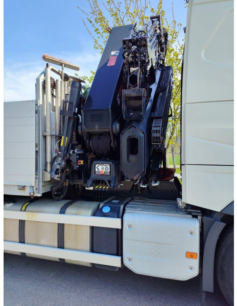 Flakbil Volvo FH 500 | 8X4 | HIAB 408 E-6 | JIB 70X-4 | TULOSSA