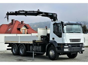 Flakbil IVECO Strails 360 6x4 Darus Platós: bild 1