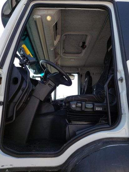 Lastväxlare lastbil, Kranbil Iveco 8x4 Meiller Abroller, Automatik, E6, Retarder,: bild 15