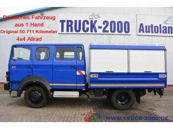 Lastbil med skåp Iveco 90-16 Turbo 4x4 Ideal Expedition-Wohnmobil 1.Hd: bild 1