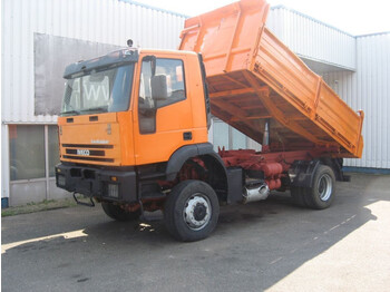 Iveco Eurotrakker 190E 38 , 4x4 , 3 way Tipper , Manual , Spring suspension - Tippbil lastbil