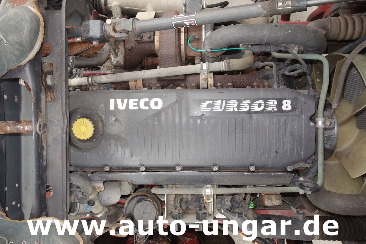 Liftdumper lastbil Iveco Trakker 270 18.270 Absetzkipper 4x4 + Sperren Gergen Kommunal Frontanbauplatte Hydraulik: bild 22