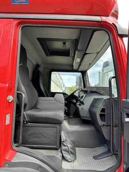 Kapellbil MAN MAN 8.180 Zug mit SAXAS 1-Achs Anh Topsleeper