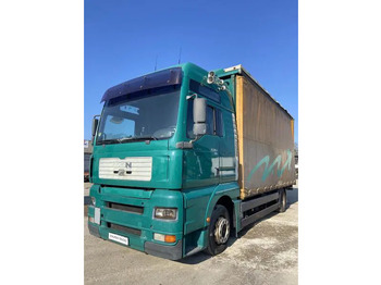 Kapellbil MAN TGA 18.310 BL XXL Jumbo Pritsche Schiebepl.
