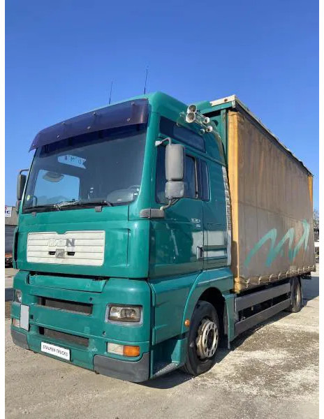 Kapellbil MAN TGA 18.310 BL XXL Jumbo Pritsche Schiebepl.