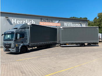 Kapellbil  MAN TGM 15.250 + Redos Anhänger GESAMTZUG|Durchlader