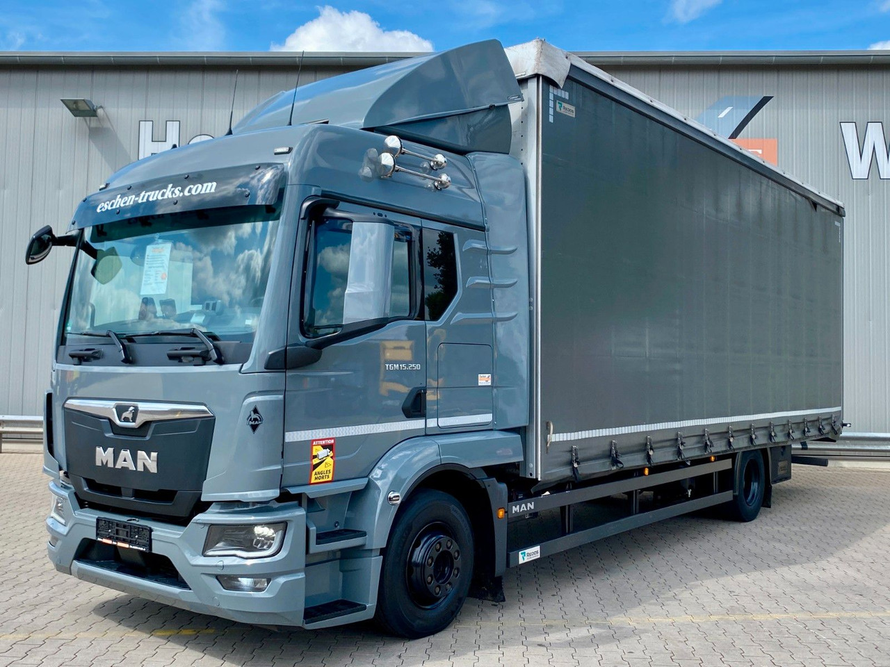 Kapellbil MAN TGM 15.250 + Redos Anhänger GESAMTZUG|Durchlader