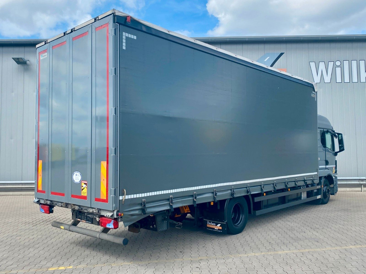 Kapellbil MAN TGM 15.250 + Redos Anhänger GESAMTZUG|Durchlader