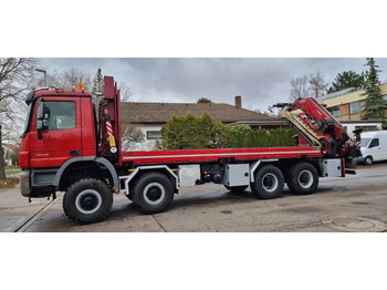 Kranbil Mercedes-Benz AK 8X8 FASSI 660 EINZELBER SEILWINDE