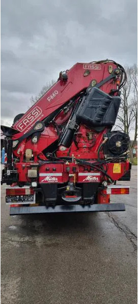 Kranbil Mercedes-Benz AK 8X8 FASSI 660 EINZELBER SEILWINDE
