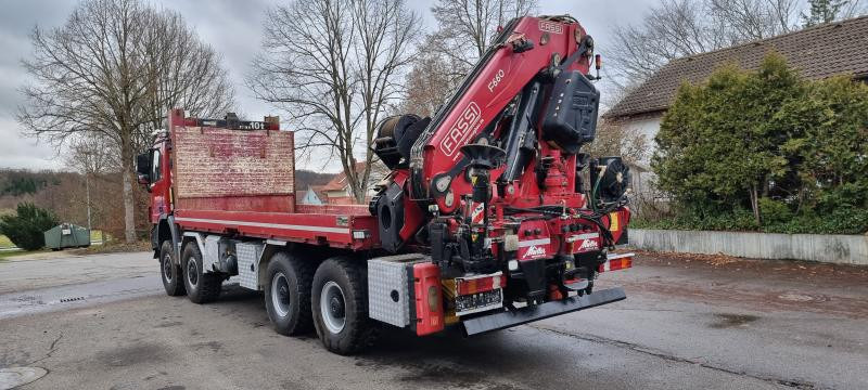 Kranbil Mercedes-Benz AK 8X8 FASSI 660 EINZELBER SEILWINDE
