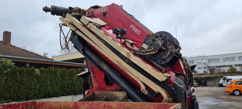 Kranbil Mercedes-Benz AK 8X8 FASSI 660 EINZELBER SEILWINDE