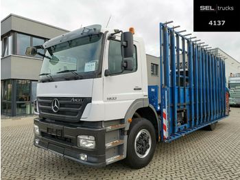 Kranbil Mercedes-Benz Axor 1833 L / Kran / Glastransport