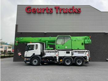 Kranbil Scania P380 LIEBHERR LTF 1035 KRAN/KRAAN/CRANE /MONTAGE