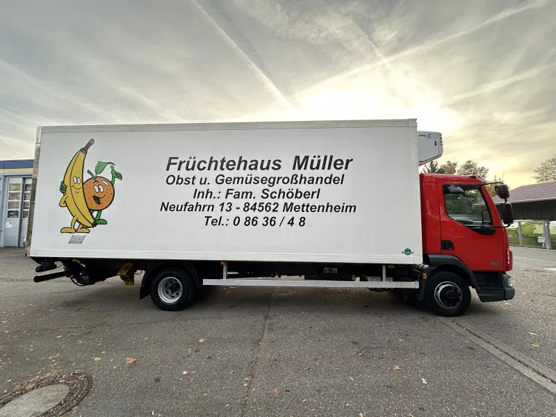 Kylbil lastbil DAF LF 45 220 L Tief Kühl TK TS 500e 12to STS Koffer