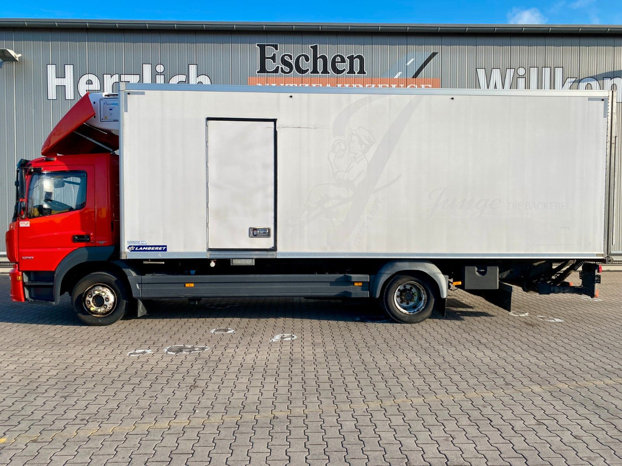Kylbil lastbil Mercedes-Benz Atego 1218 L Diesel/Netz*LBW*Carrier Supra 850Mt Mercedes-Benz Atego 1218 L Diesel/Netz*LBW*Carrier Supra 850Mt