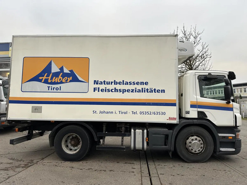Kylbil lastbil Scania P230 Fleisch Rohrbahnen