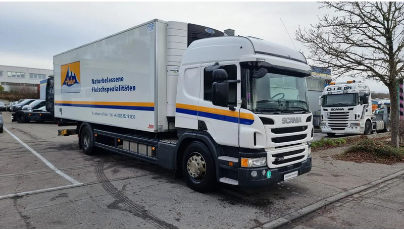 Kylbil lastbil Scania P360 4X2 Fleisch Rohrbahnen Carrier Vector 1550