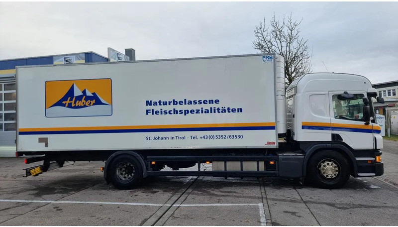 Kylbil lastbil Scania P360 4X2 Fleisch Rohrbahnen Carrier Vector 1550