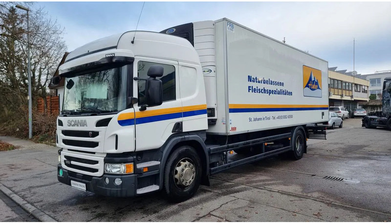 Kylbil lastbil Scania P360 4X2 Fleisch Rohrbahnen Carrier Vector 1550
