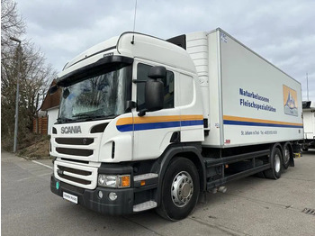 Kylbil lastbil Scania P410 6x2 Fleisch LKW Rohrbahnen Vector 1550