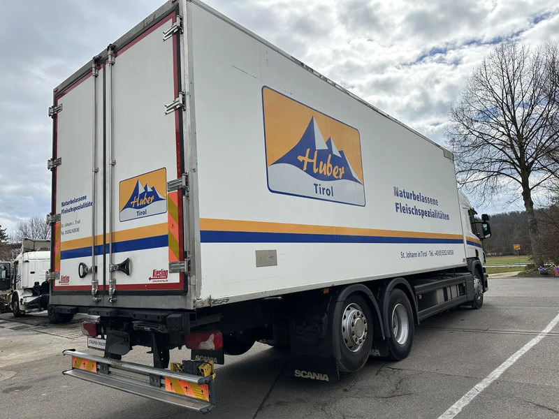 Kylbil lastbil Scania P410 6x2 Fleisch LKW Rohrbahnen Vector 1550